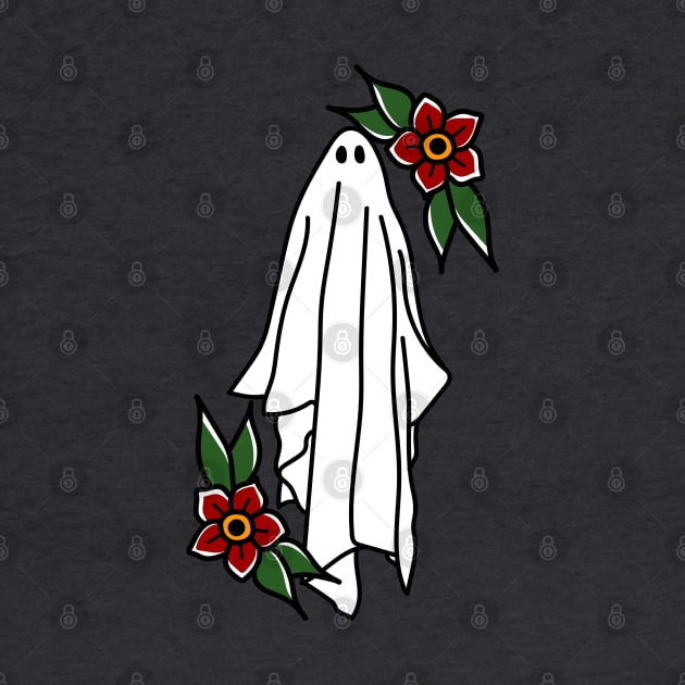 American Traditional Ghost by Jessimk